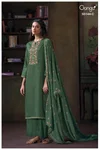 Terrie 5144 By Ganga Cotton Satin Embroidery Work Salwar Kameez